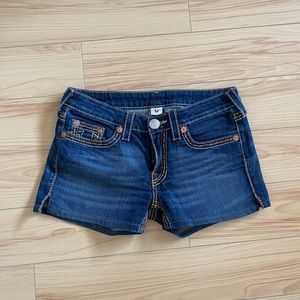 True Religion Jean Shorts